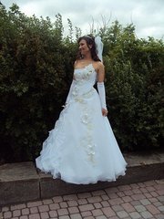 оригинальное свадебное платье