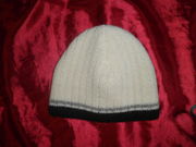 Шапочка шерстяная плотная