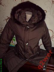 шикарная шоколадная зимняя курточка. Супер-цена