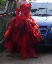 Продам б/у платье для выпускного вечера.