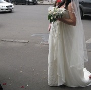 Продам садебное платье для беременной невесты