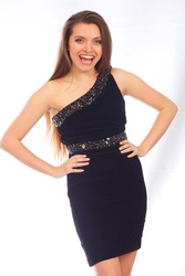 Вечерние бархатное платье!