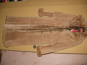 Продам дубленка новейшая натуральная, длинная, на пуговицах, размер М