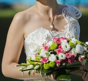 Изумительное свадебное платье