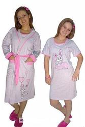 Ночные рубашки с халатами для беременных и кормящих мам