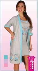 Комплекты ночнушек с халатами