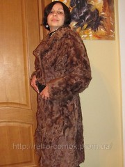 Шуба из меха козы. Франция. (М)