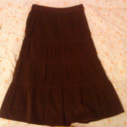 Вельветовая юбка