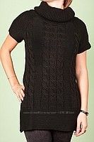 стильная теплая туничка большого размера