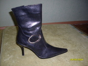  новые сапоги кожаные с утеплителем демисезонные