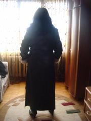 продам кожанное пальто б/у