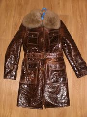 Дубленка натуральная, размер 42-44