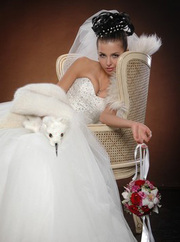 Шикарная песцовая горжетка-транформер напрокат!