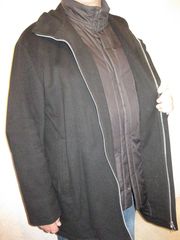 зимнее полупальто HUGO BOSS шерсть кашемир