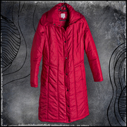 Стеганное пальто