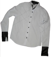 интересная новая рубашка под запонки размер S