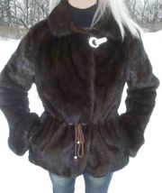 Норковые шубы-полушубки из Европы