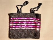 блестящий топ