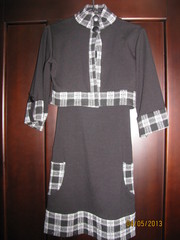 Трикотажное платье , комплект. Цена снижена