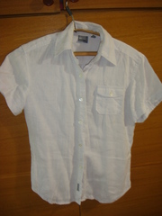 Продам женскую рубашку 100% лён,  р. 46-48